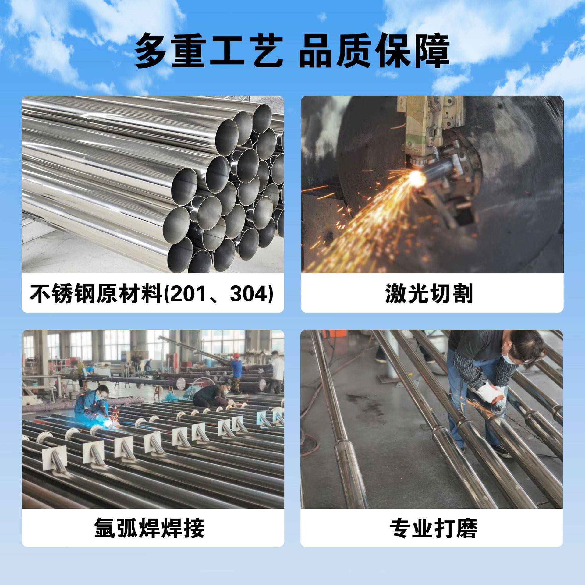 厂直发工厂小区户外不米锈钢监控立杆3米工44255米枪球机机支架