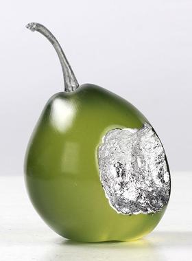 TZO间轻奢现水果梨子创意代件样板客厅卧室书房电视柜室内软装摆