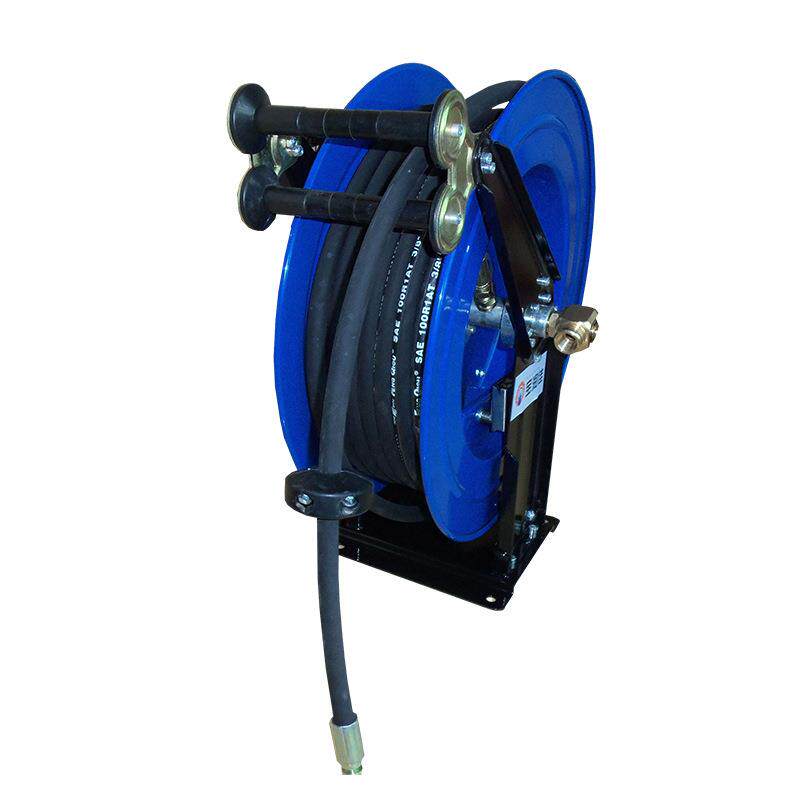 动伸缩压水管卷管器0-35LGQ米水鼓栈桥冲高洗卷管盘打1药自洗车多