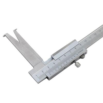 Etpoo10-1NUR60MMo0.0M2沟M扁头游标内槽长爪卡尺
