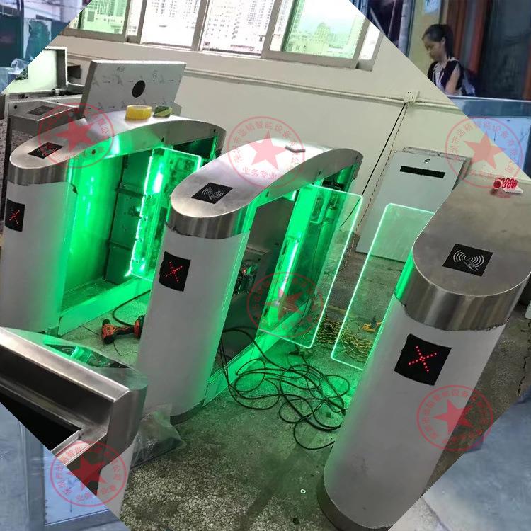 生活社区出YT-PY19入证口平闸机/能门禁移控制智器/身份识别摆闸