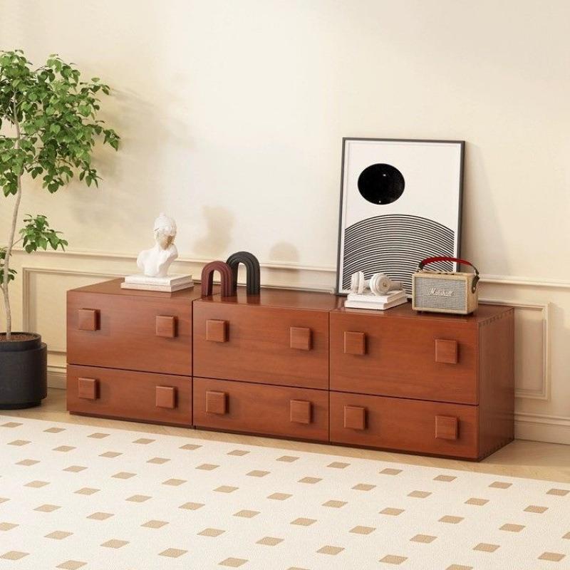 移动门柜储物柜收纳F45柜中古风卡古阳台柜个性拆电视柜复可卸床