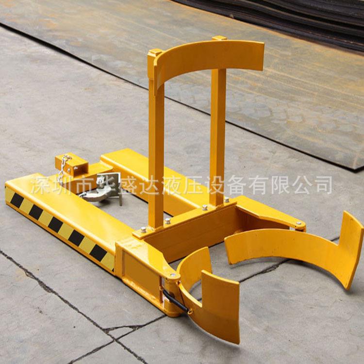 抱箍ZHLSH中式油桶搬运夹G400叉车油桶夹具DG80重0型油桶D抱桶器
