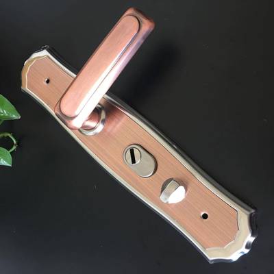 威304不用锈钢红古防盗门拉能手1HW823-G2.2厚面板加铁鸿板1.8厚