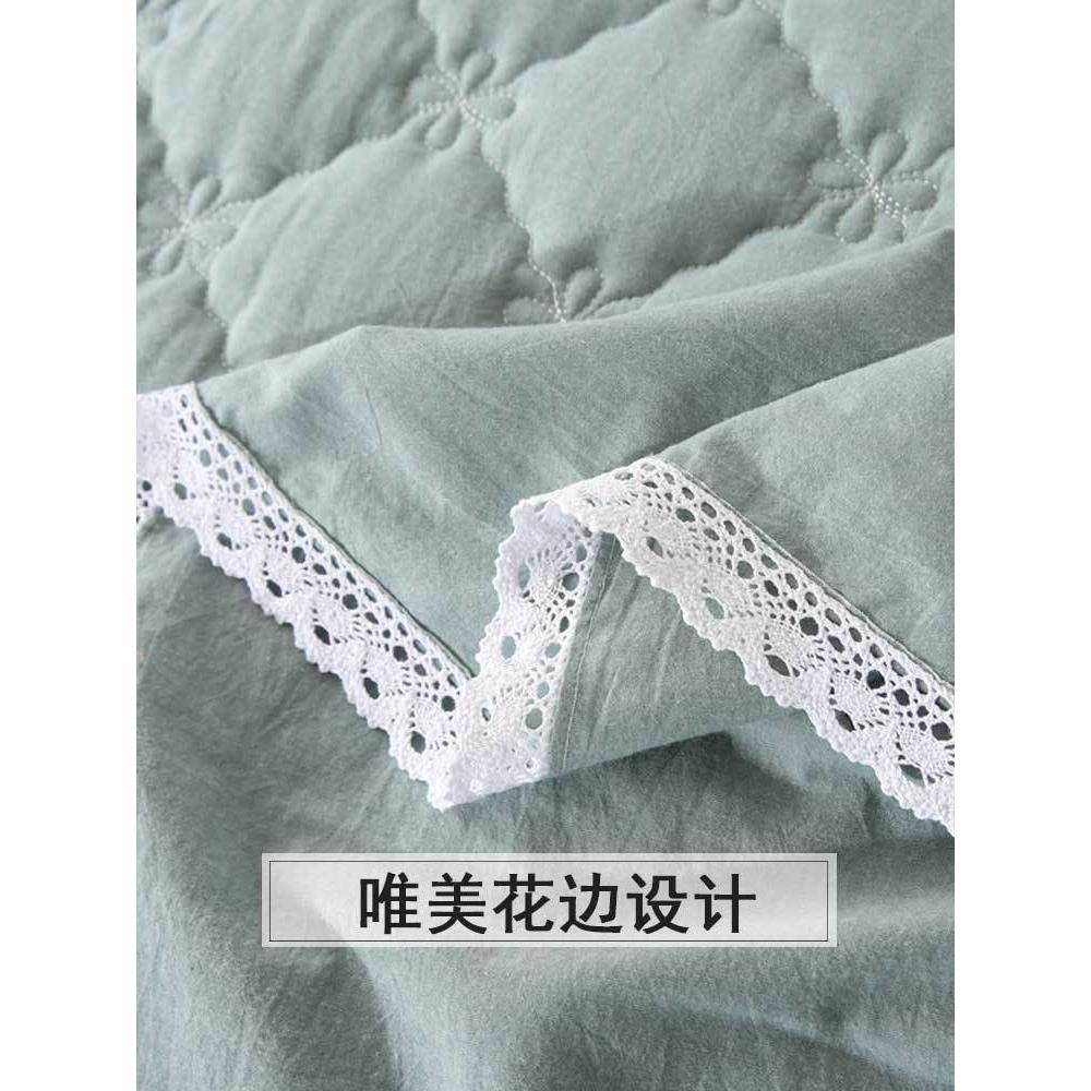 A6L纯床棉夹床棉罩床裙单件025新663款套罩2裙式四季通用三件套
