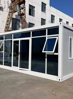 集装箱移房动办公室彩集成房屋住54288人户拆外简易钢组装可卸下