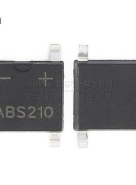 ABS210片整流桥KZE堆100桥0V2AABS封装SO贴P-4超薄贴片式整流桥