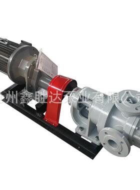 YNP0不3锈钢高粘度EDR转子泵NYP11胶水树脂输1送泵内啮合齿轮泵转