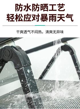 折叠椅户外型携式成人大午号小办公室睡休便高背坐躺两用FDZ凉椅
