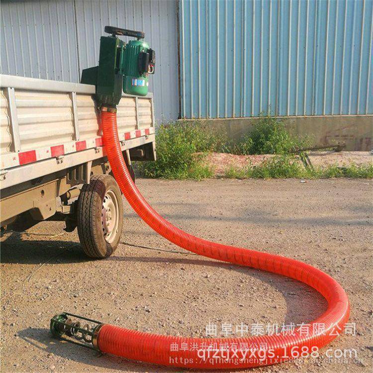 小型家用粮送载机车软吸管ZT-XLJ-1输机自动螺旋上料收稻谷抽粮食