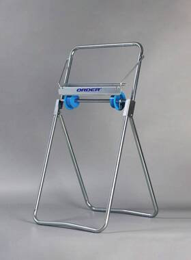 ORDE落MIB式活动R擦拭支架可地移动卷式擦拭纸架镀锌钢不锈置架