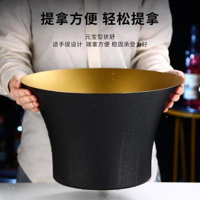 式不锈SGM加钢香槟盆欧加厚大冰桶宴会酒冰镇桶酒红吧ktv冰酒盆商