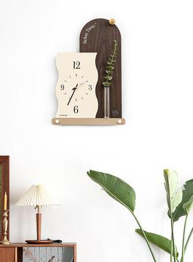 WZOOOM屋准免孔现代简挂墙时钟家用20676约25新款客厅挂钟创打意