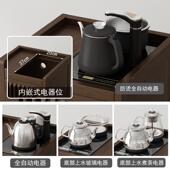 批茶桌家用小台柜边柜侧实木泡茶吧茶烧几LRW水壶一茶体茶水柜子