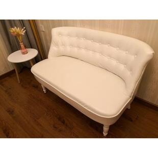 迷沙发房租用小型红拍照CRI创意个性网户理发店等候椅单款工作卧