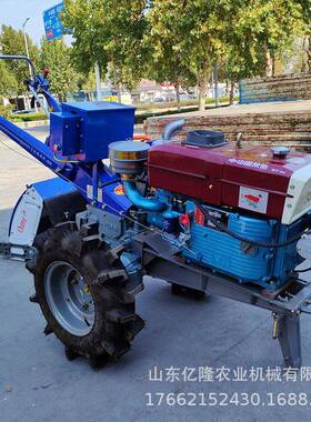 5马力家用耕田犁地机硬土手耕地机多1功能扶新款地膜覆地YL-TLJ盖