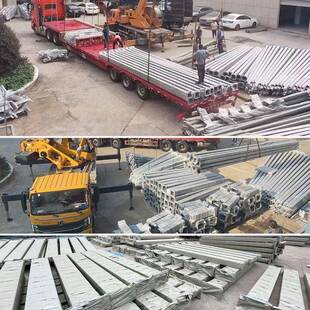 定制6米市政路灯灯杆户外臂低双市电路XOR30W自弯A字头臂路灯厂家