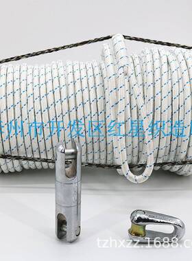 引厂家供应4mm无人831放机线绳高度初级电力牵绳电缆架强线施工牵