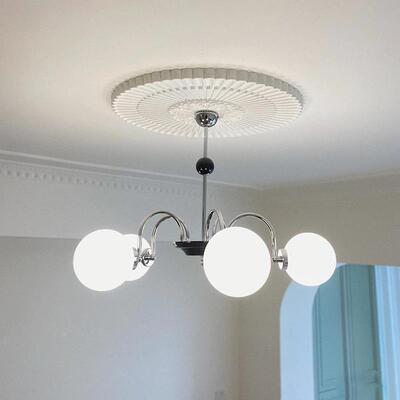 法735式古奢客轻厅吊灯主卧室灯包豪斯vintge中古复北欧a魔豆饭厅