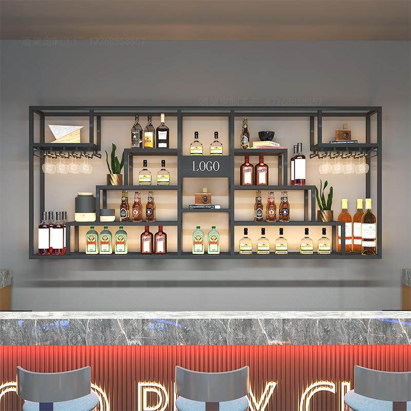 工业风收纳展示架酒吧墙上酒柜置物架餐厅酒架壁挂式吧台红酒架子,节庆用品/礼品,新娘配件,淘宝优惠券,粉丝福利购,淘宝优惠卷