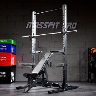 马西商用框式深蹲架卧推架杠铃架举重架crossfit训练架