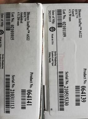 DIONEX赛默飞世尔064139离子色谱耗材AG22阴离子保护柱,4X50MM