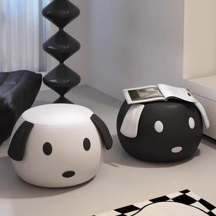 办公休闲小狗乳胶椅会客凳风车椅子商用办公凳子家用简约沙发凳