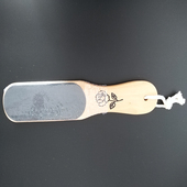 磨脚板 锉脚板 修脚刀搓耐磨优质砂纸 去死皮 木制加大双面搓脚板