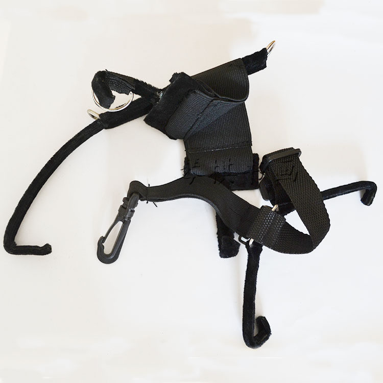 琵琶中阮柳琴马头琴腰托腰脱站立乐器腰托成人儿童背带挂钩腰带