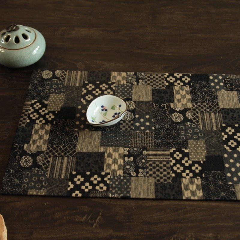 新中式禅意布艺干泡一人茶席垫子茶垫餐垫高端桌旗桌布隔热垫复古,居家布艺,茶席,淘宝优惠券,粉丝福利购,淘宝优惠卷