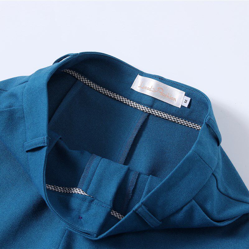 筒休闲裤女秋季裤子垂感西裤秋冬粉色西装裤九分裤小个子烟管裤