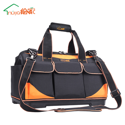 绘家工具包多功能家电维修安装牛津帆布大号加厚电工用硬底工具袋