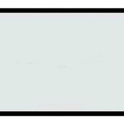 成越150寸16:9白塑简易投影幕布可携式散幕不带孔带黑边3.31*1.86