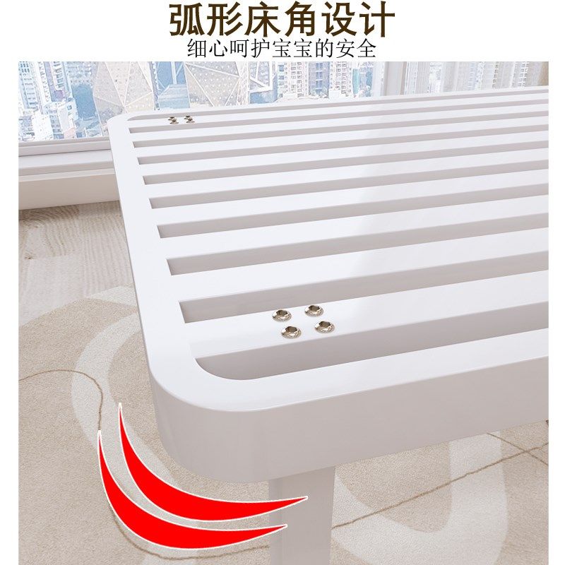 铁艺拼接床儿童床加宽床边床拼接大床婴儿床宝宝无床头儿童铁艺床,住宅家具,儿童拼接床,淘宝优惠券,粉丝福利购,淘宝优惠卷