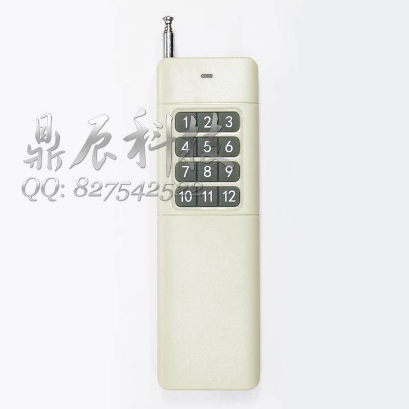 3000米12v多路学习型无线遥控开关12路LED灯具电子礼炮礼花控制器