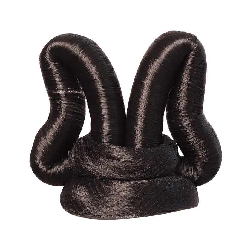 汉服头饰古典舞演出假发包复古唐风敦煌飞天发髻发饰女童古装表演