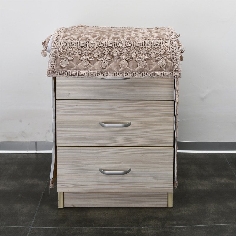 保险柜罩北欧全包灰色拉链防尘罩空调扇罩置物架除湿机盖布套定制