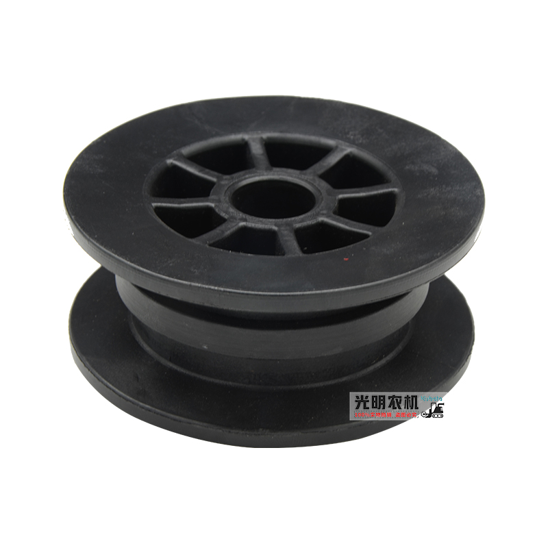 久保田688/988收割机配件改装割台链条涨紧轮不掉链1008带轴承