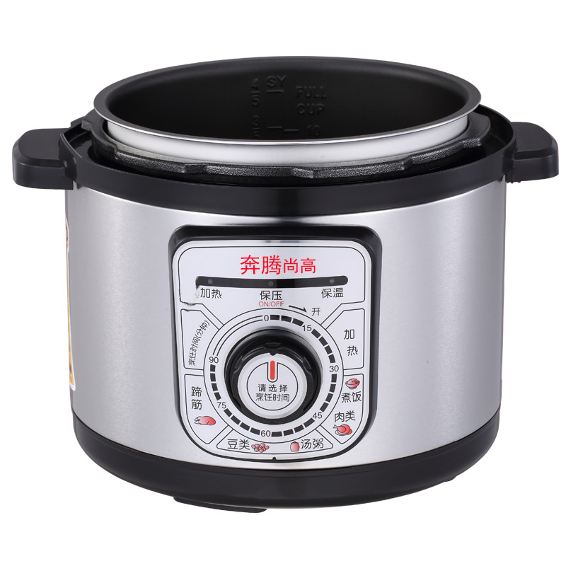 奔腾尚高机械智能预约旋钮定时器无水料理单双黄晶胆电压力锅饭煲