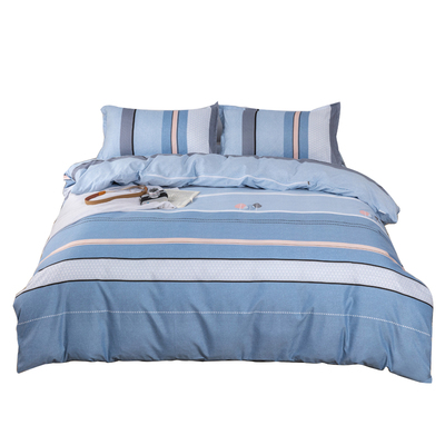 全棉被套单件1.8米学生宿舍被罩单双人仿纯棉180x200x230cm四件套