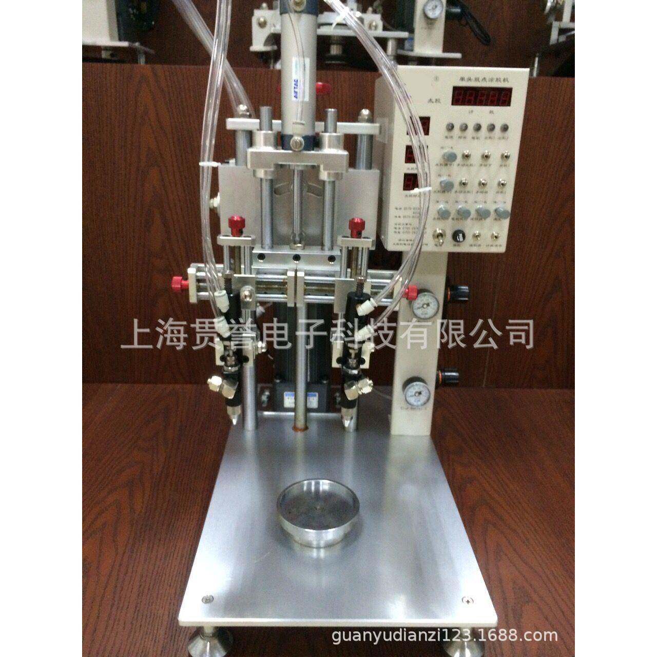 扬声器点胶机喇叭点胶机圆盘滴胶机双胶枪涂胶机