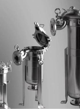 LFD-2-2P DN80 60立方/小时 多袋袋式过滤器RO 反渗透前置过滤器