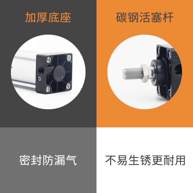 厂家直销不锈钢非标气缸动调行程缸大推气力气铁气缸462可可拿样,标准件/零部件/工业耗材,气缸,淘宝优惠券,粉丝福利购,淘宝优惠卷