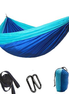 人家直销降落伞布吊床户68284外野宽营厂秋千00*200双加长加用品