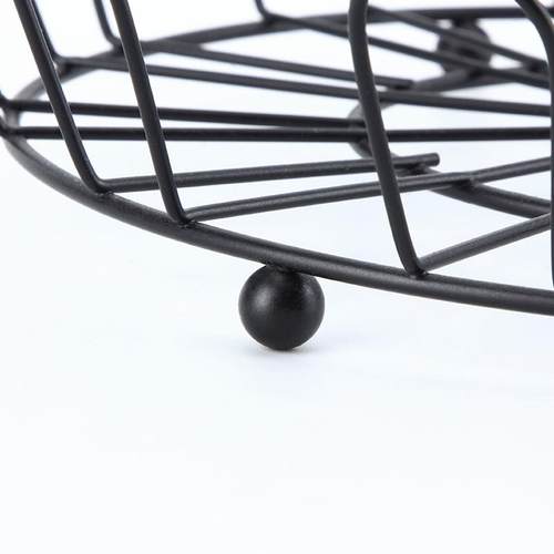 果镂空三层吊挂食水果篮7客厅年货子零水置物篮架三层收纳架