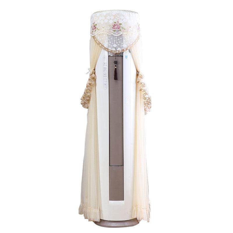 空蕾调防尘罩柜机圆圆柱家用形客厅防直吹柜式F975SH69丝款立式新