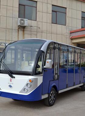 7座封闭款处景区旅游观光电动观车光车HRCD-GD1校1园售楼摆渡电瓶