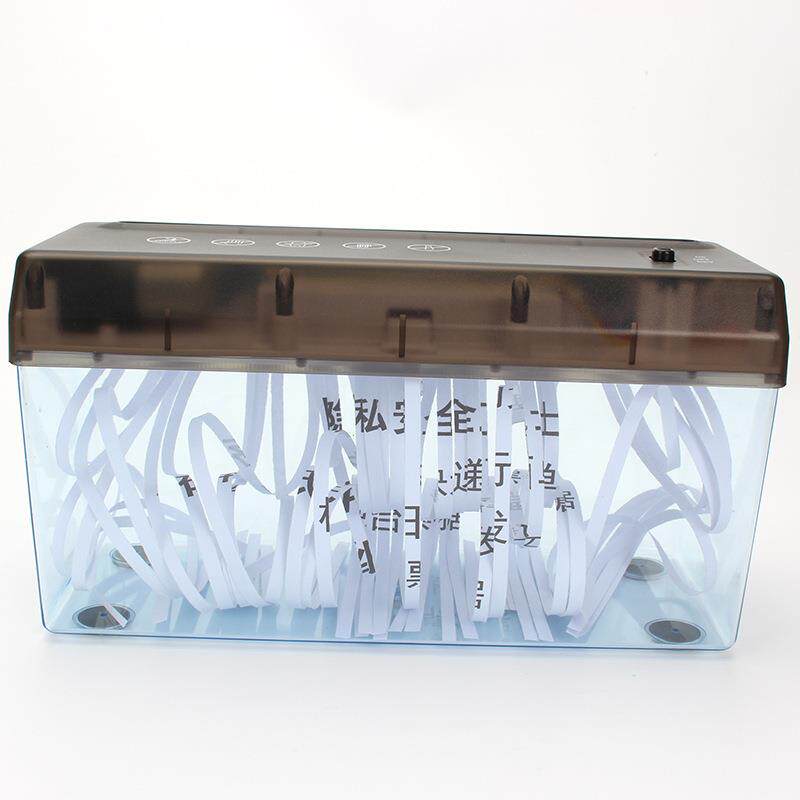 办公室家4用迷你机电动碎纸纸机桌面USB电动A票据废纸文件粉碎切