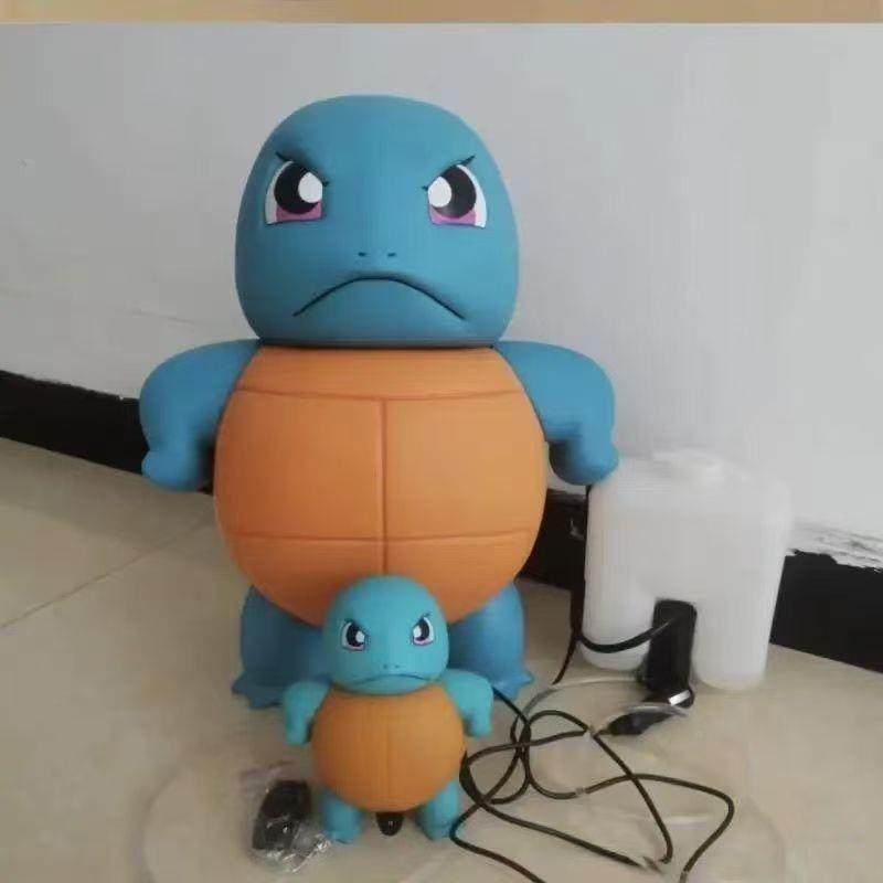 网红会喷汽车通用的朋杰尼龟滴滴呲水浇个友车件喷水水傲杰娇尼龟