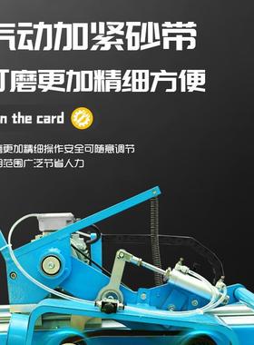 去毛抛光拉机厂家直YIG发刺砂带丝打磨除锈用龙门式自专动平面抛